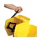 Boardwalk 35 qt Mop Bucket and Wringer, Yellow/Silver, Plastic/Metal 3485205 - alternate 3